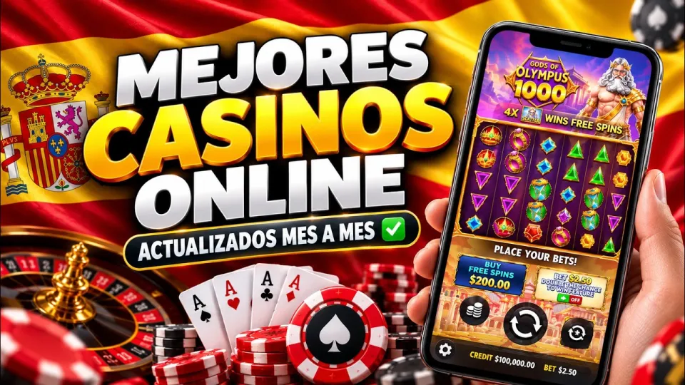 Mejores casinos online España 2026 🇪🇸 Elige la mejor promoción de casino